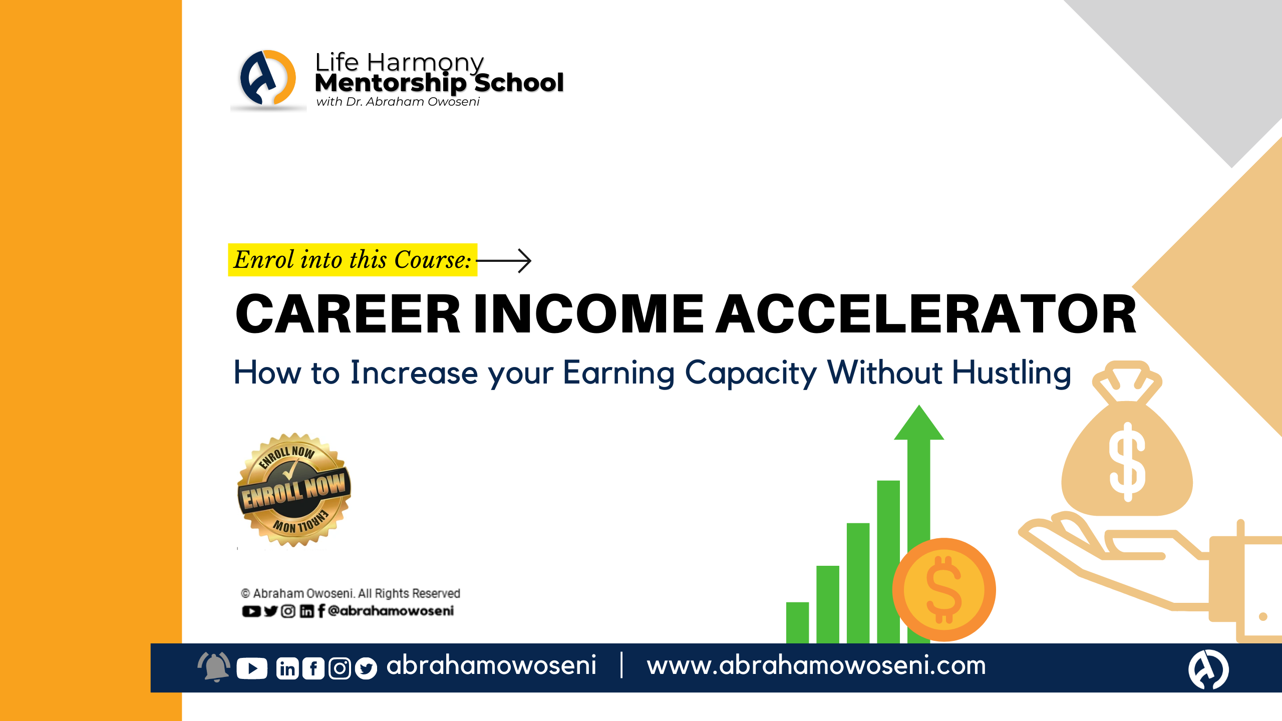 Career Income Accelerator: Increasing your Earning Capacity Without Hustling