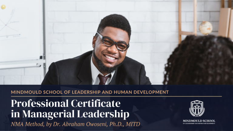 New Managers Leadership Accelerator™ (NMA) — Professional Certificate in Managerial Leadership